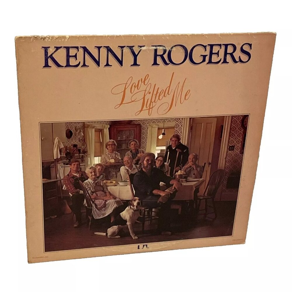 Kenny Rogers Love Lifted Me (Vinyl, 1976) United Artists UA-LA607-G VG+ LP Album